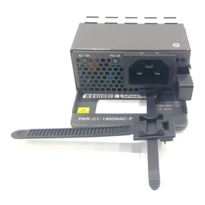Запасной блок питания Cisco PWR-C1-1900WAC-P=, серия: Catalyst 9300/9300X, входное напряжение: 115–127 В AC и 200–240 В AC, класс: 80 PLUS Platinum Запасной блок питания Cisco PWR-C1-1900WAC-P=, серия: Catalyst 9300/9300X, входное напряжение: 115–127 В AC и 200–240 В AC, класс: 80 PLUS Platinum