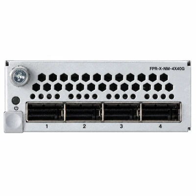 Запасной модуль Cisco FPR4K-XNM-4X40G=, количество портов: 4, тип: Запасной сетевой модуль, формат: QSFP+